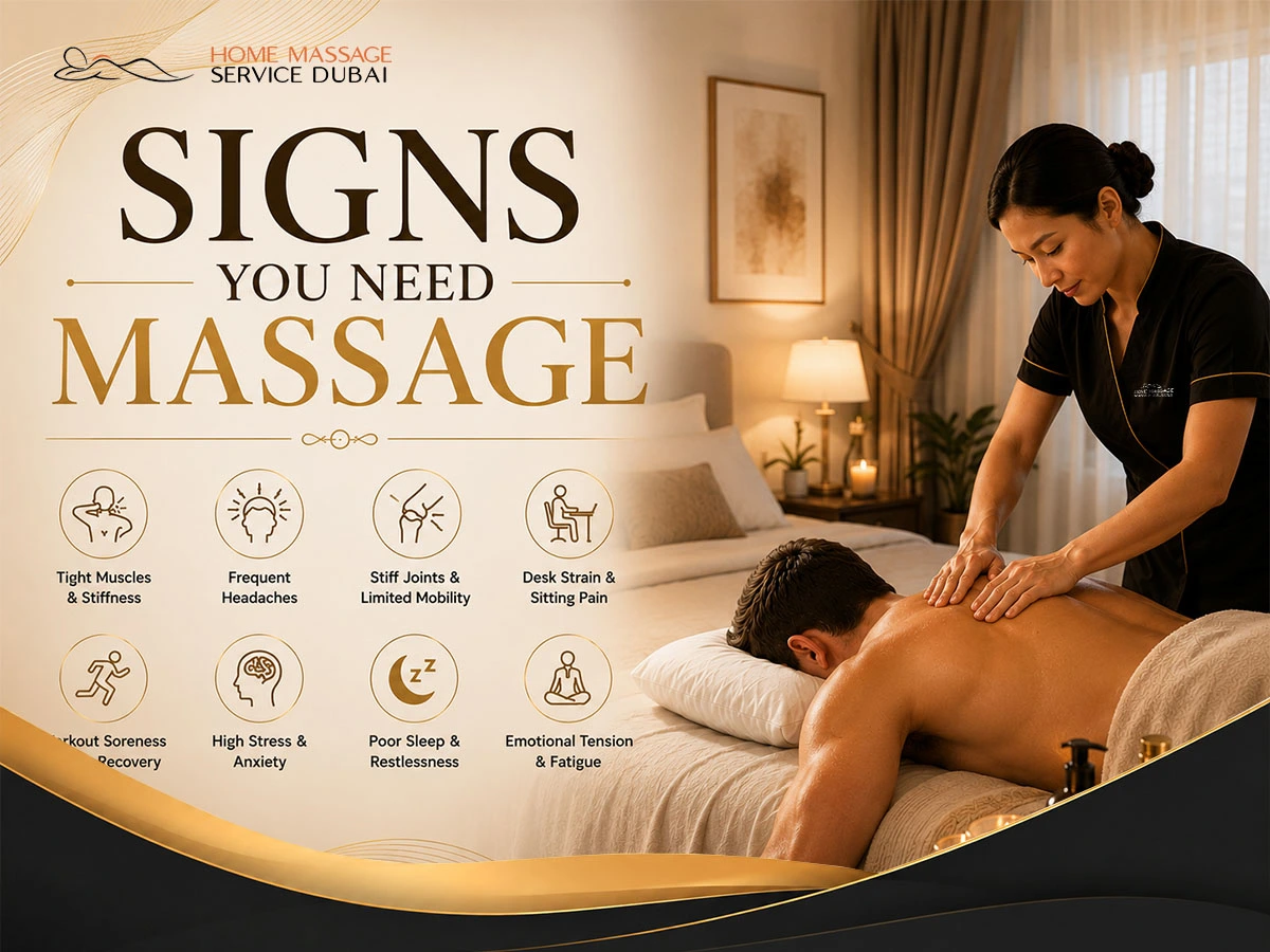 8 Signs You Need Massage